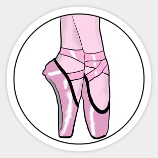 Ballet Slippers! Sticker